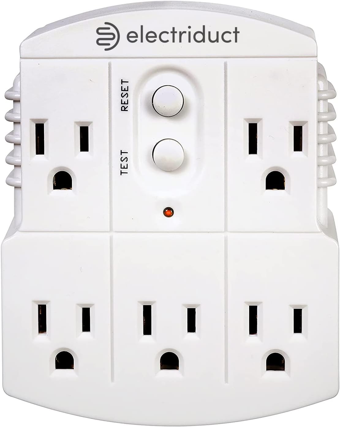 Electriduct GFCI Portable Safety 5 Wire Outlet Adapter