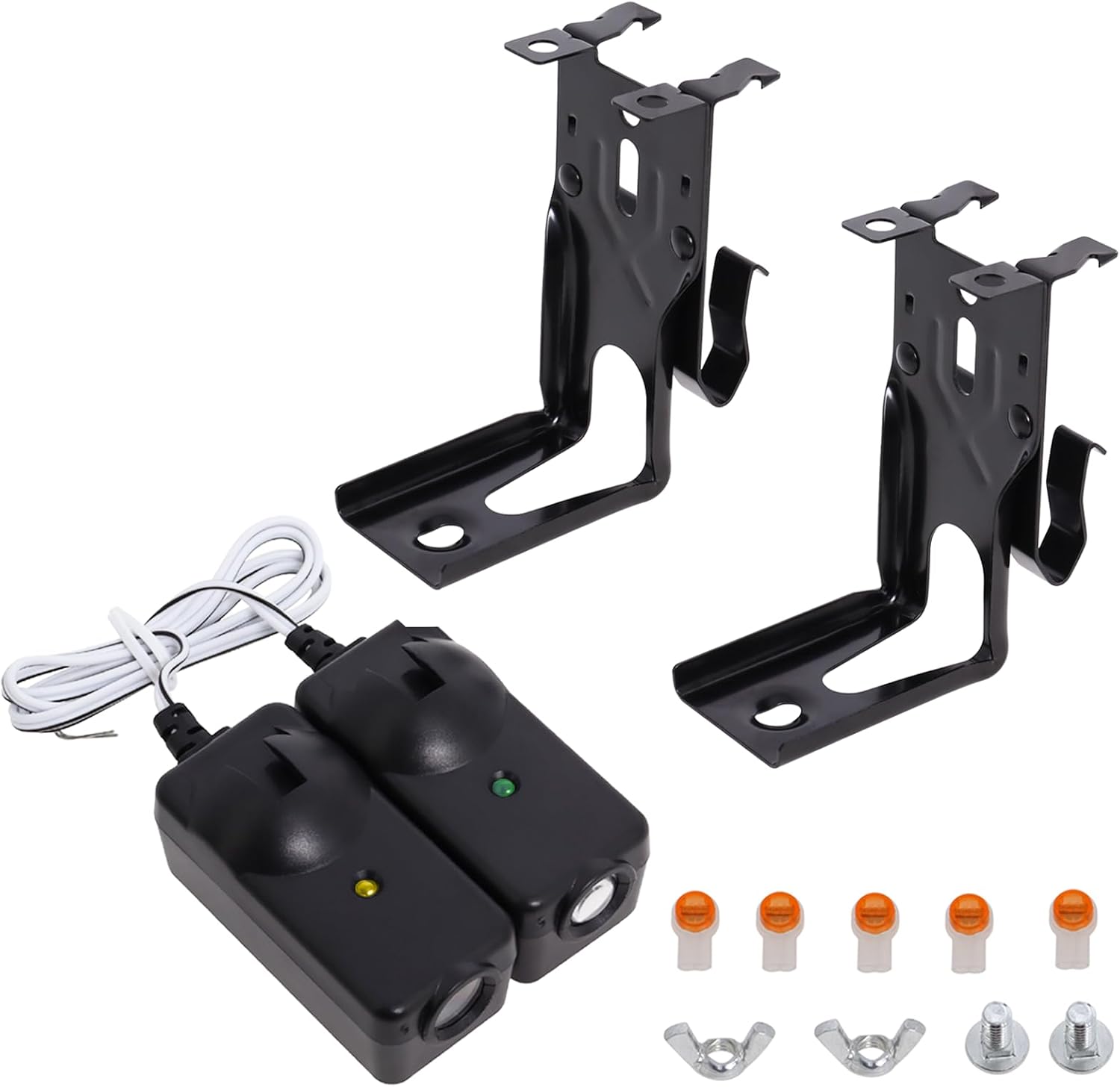 Garage Door Sensor Compatible with Liftmaster Chamberlain Sears Craftsman Garage Door Opener Made After 1997, 41A5034 G801CB-P Garage Door Safety Sensor